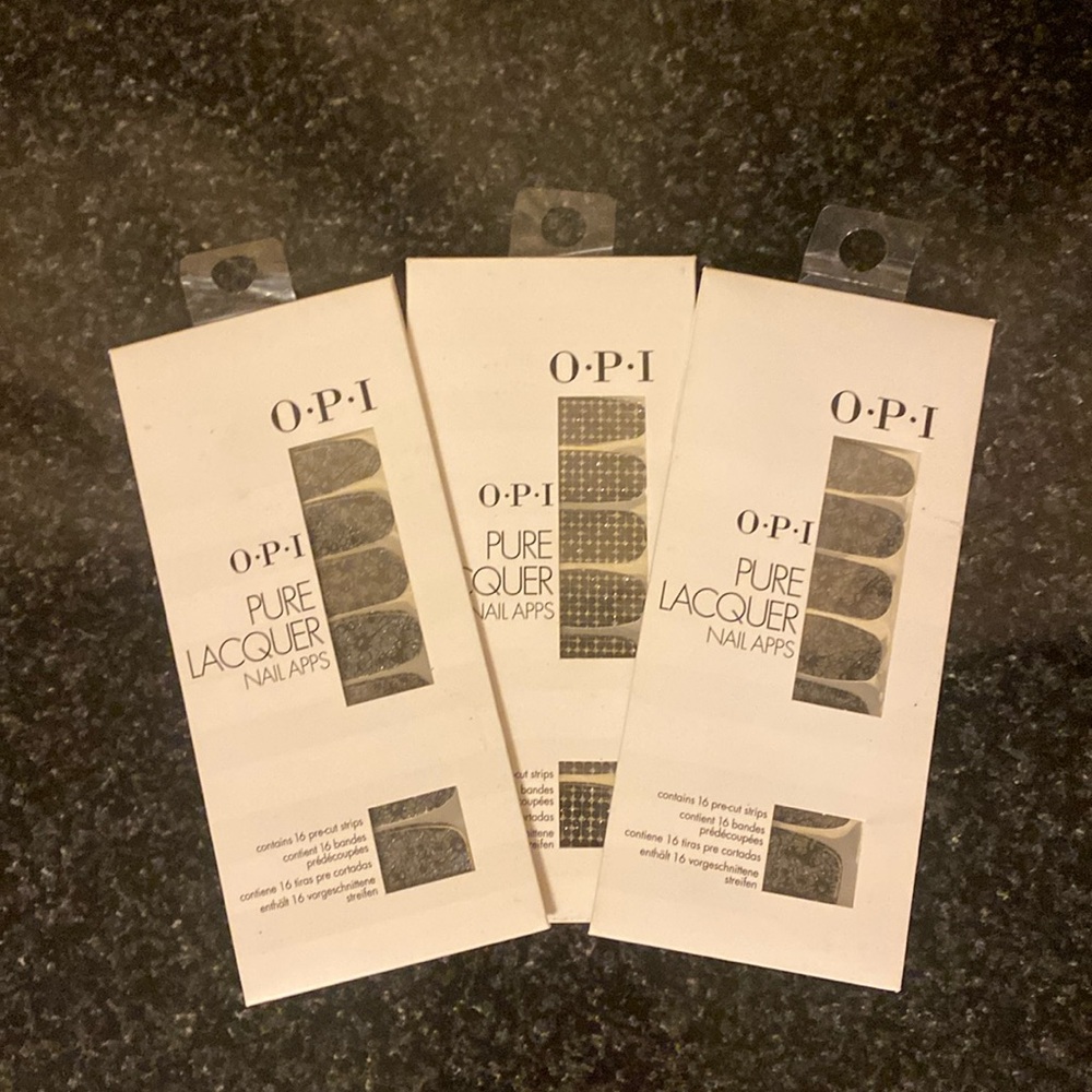 OPI Pure Lacquer Nail Apps 3 Sets